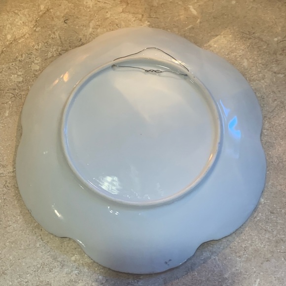 Vintage Victoria Ceramics decorative fruit art Plate Japan Gold trim 7” rare - Picture 3 of 6